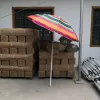 1-meter polyester filament floral pattern striped beach umbrella, customizable advertising, factory direct sales details Picture